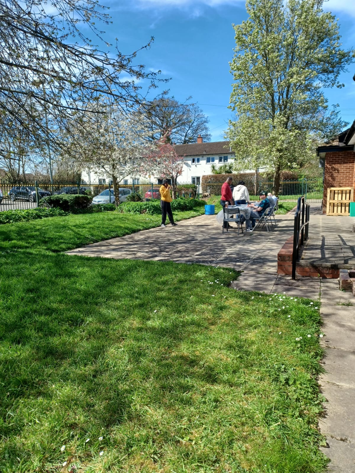 Garden area at Greaves Square